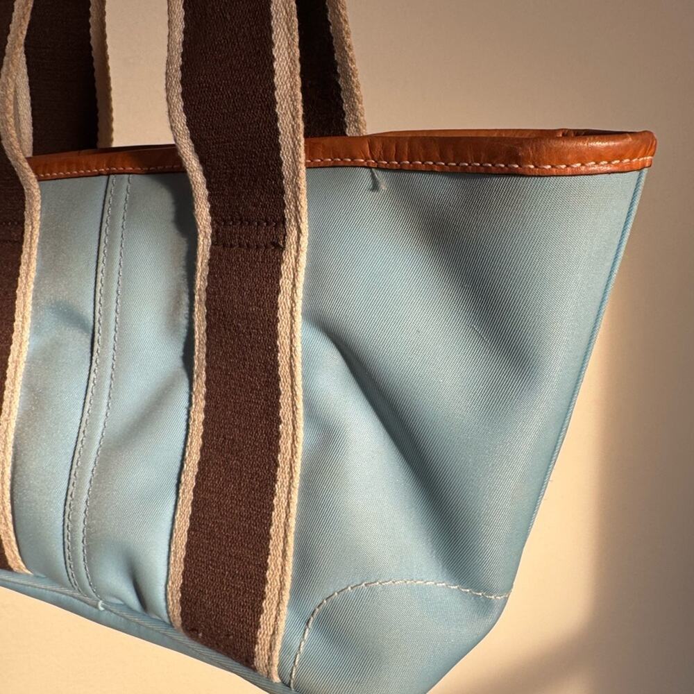 Coach Vintage Mini Hampton Bag Tote Y2K Colorblock - Picture 8 of 12
